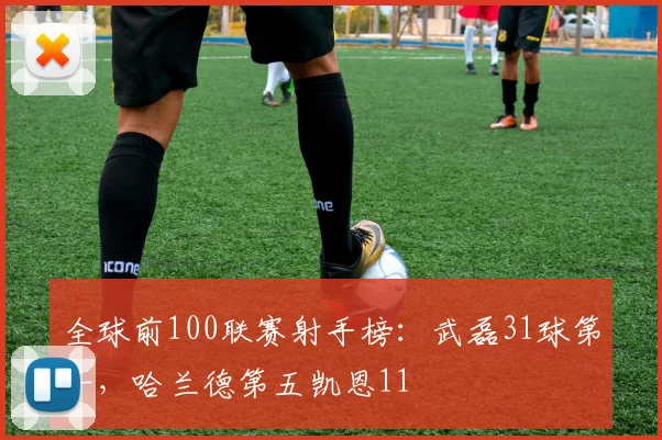 全球前100联赛射手榜：武磊31球第一，哈兰德第五凯恩11